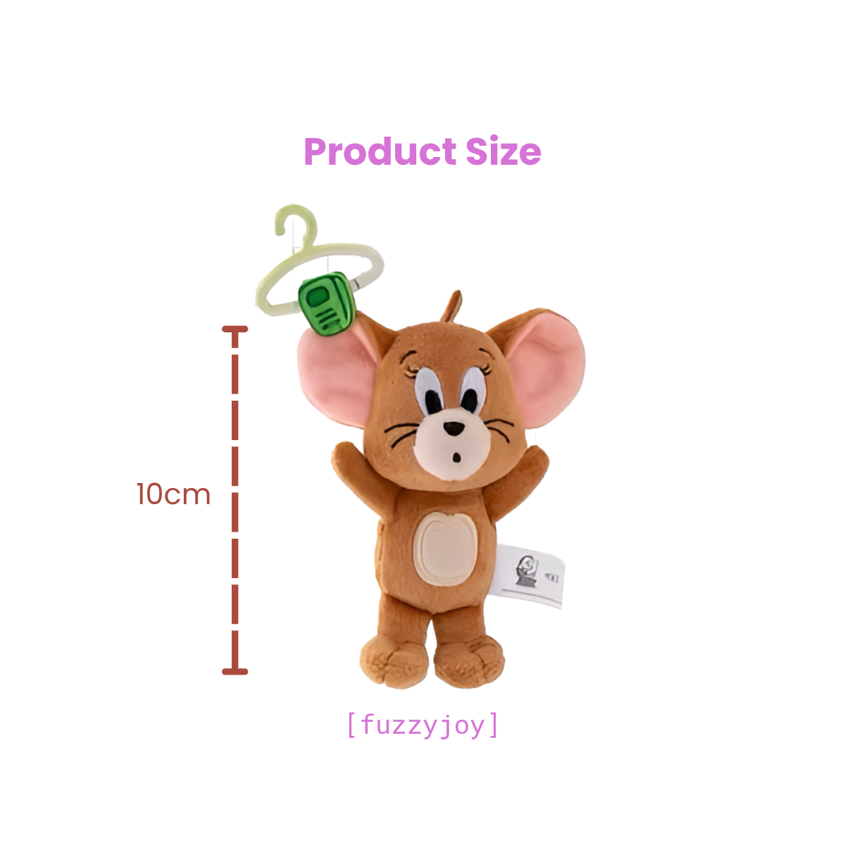 Tom and Jerry Hang up Series Plush Charm