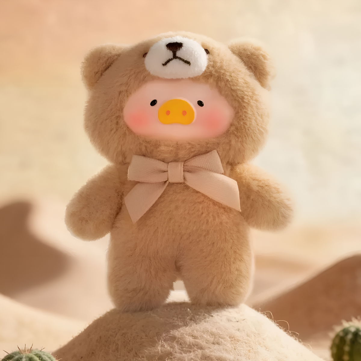 TOYZERO+ LuLu the Piggy Teddy Mini's Whispers of Nature Series Plush Pendant Blind Box