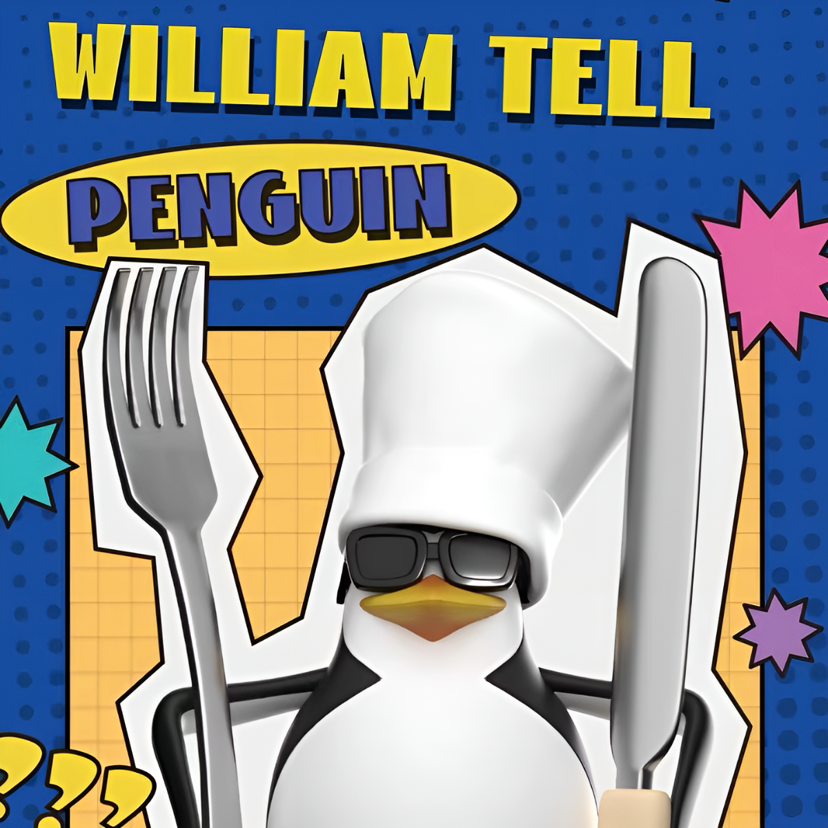 William Tell Penguin Series Figures Blind Box