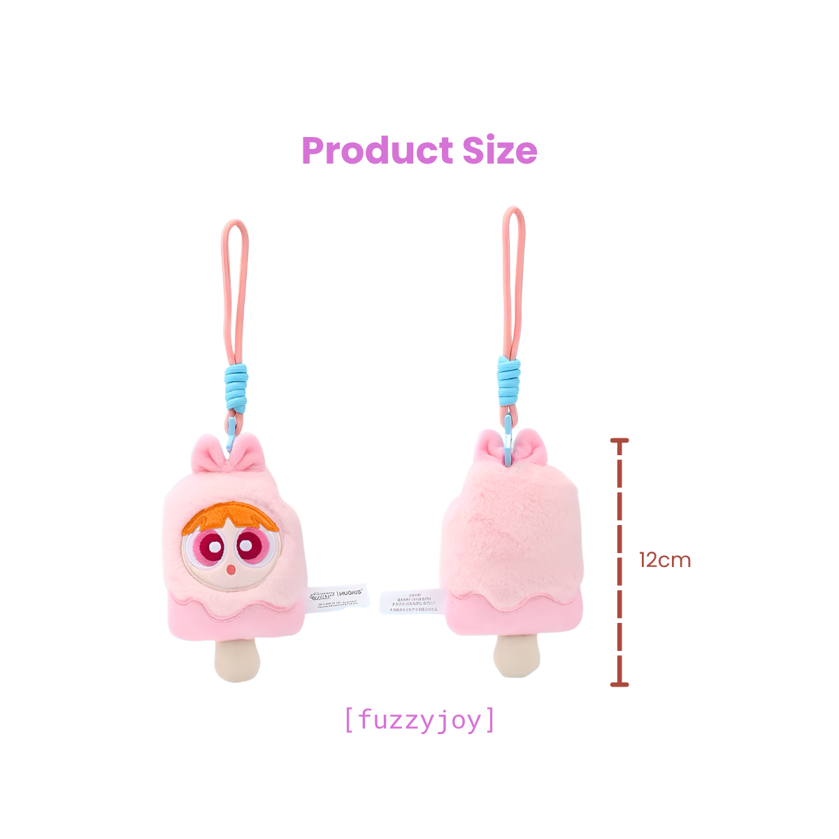 The Powerpuff Girls Ice Pop Series Plush Pendant