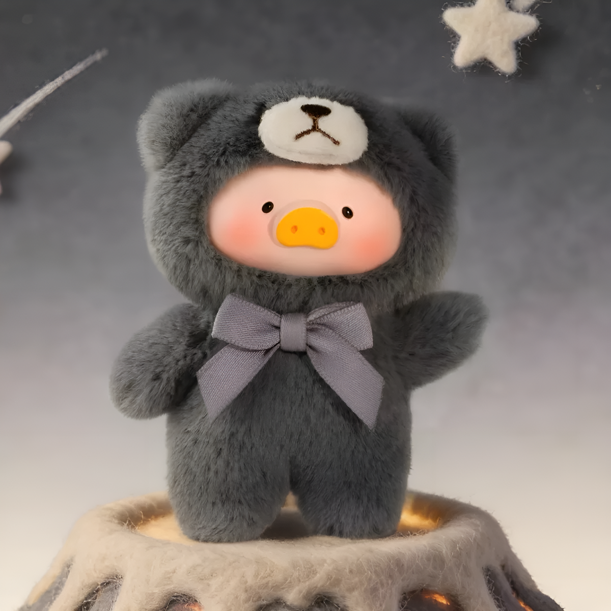 TOYZERO+ LuLu the Piggy Teddy Mini's Whispers of Nature Series Plush Pendant Blind Box