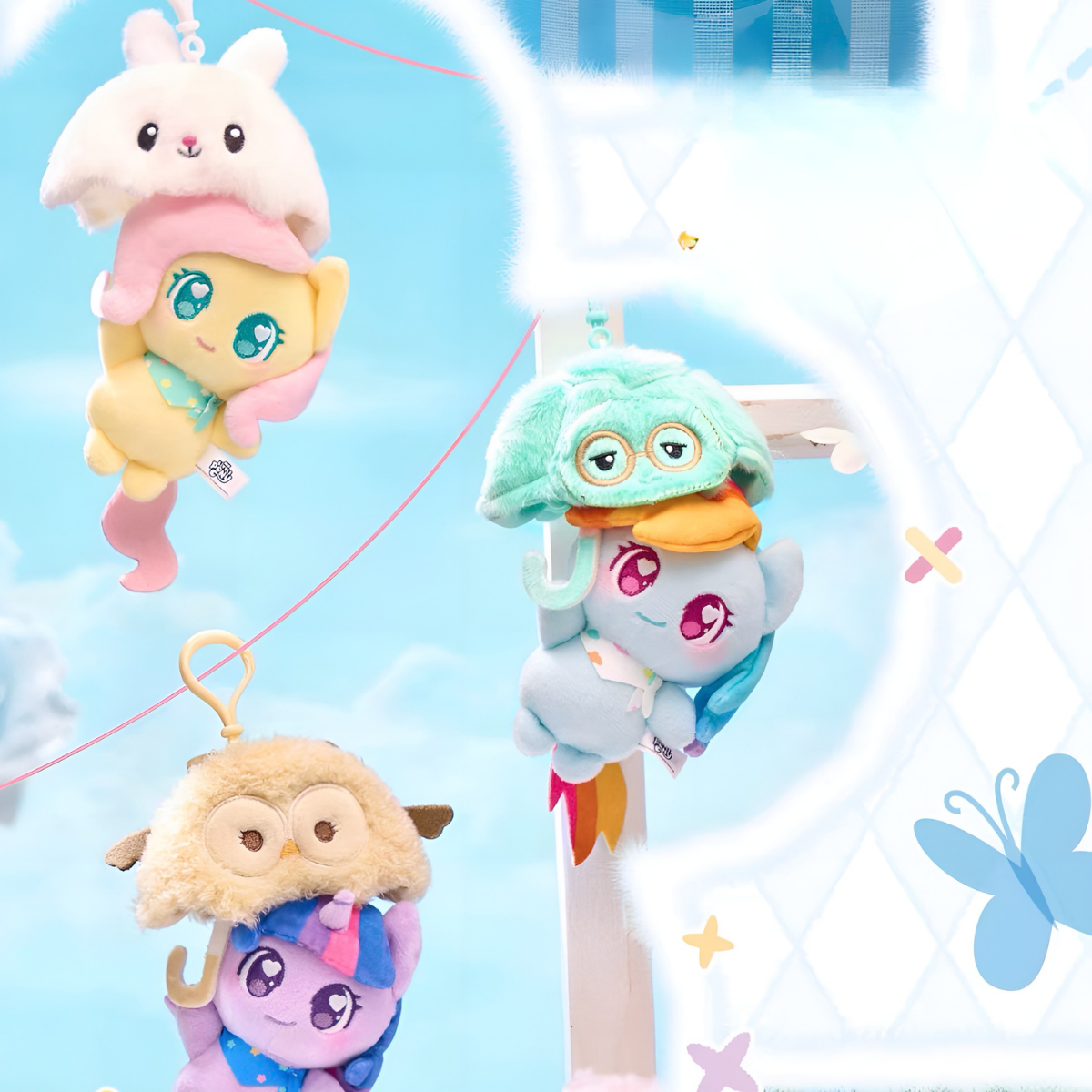 My Little Pony Weather Tales Series Umbrella Edition Plush Keychain Blind Box