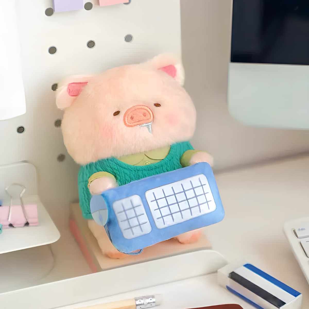 Lulu the Piggy My Workplace Partners Series Plush Figures Blind Box