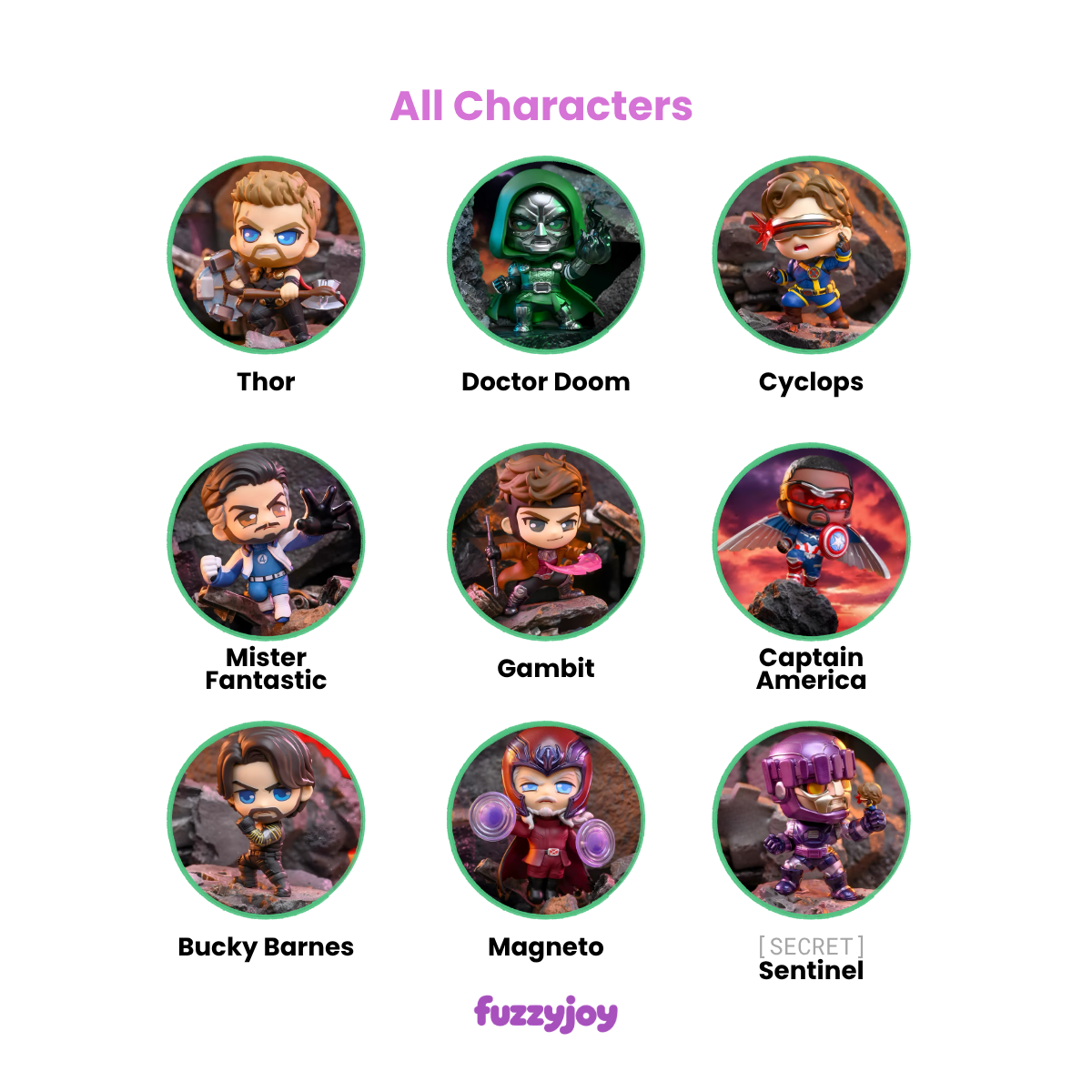 Avengers: Doomsday Cosbi Bobble-Head Collection