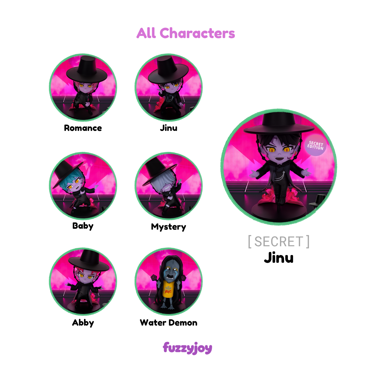 MEA-107 KPop Demon Hunters SAJA BOYS Blind Box