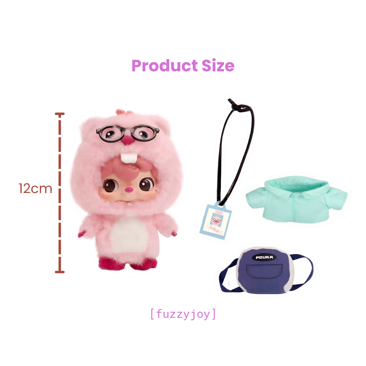 PUOKA POUKA x ZANMANG LOOPY Vinyl Plush