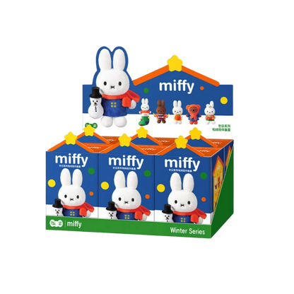 [PREORDER] Miffy Winter Series Plush Keychain Blind Box