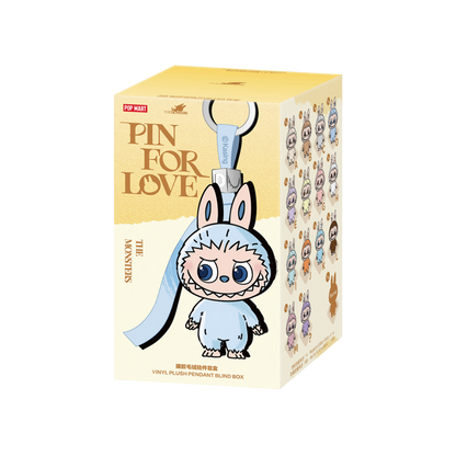 [PREORDER] THE MONSTERS Pin for Love Series-Vinyl Plush Pendant Blind Box (A-M)