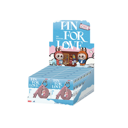 THE MONSTERS Pin for Love Series- Letter Pendant Blind Box (N-Z)