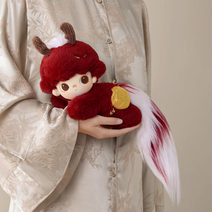 DIMOO Stories in the Cup Auspicious Animal Cotton Doll