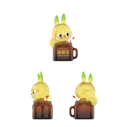 The Monsters Labubu Lemon Tea Figure
