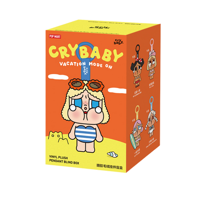 [PREORDER] CRYBABY Vacation Mode On Series-Vinyl Plush Pendant Blind Box