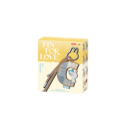 THE MONSTERS Pin for Love Series- Letter Pendant Blind Box (A-M)