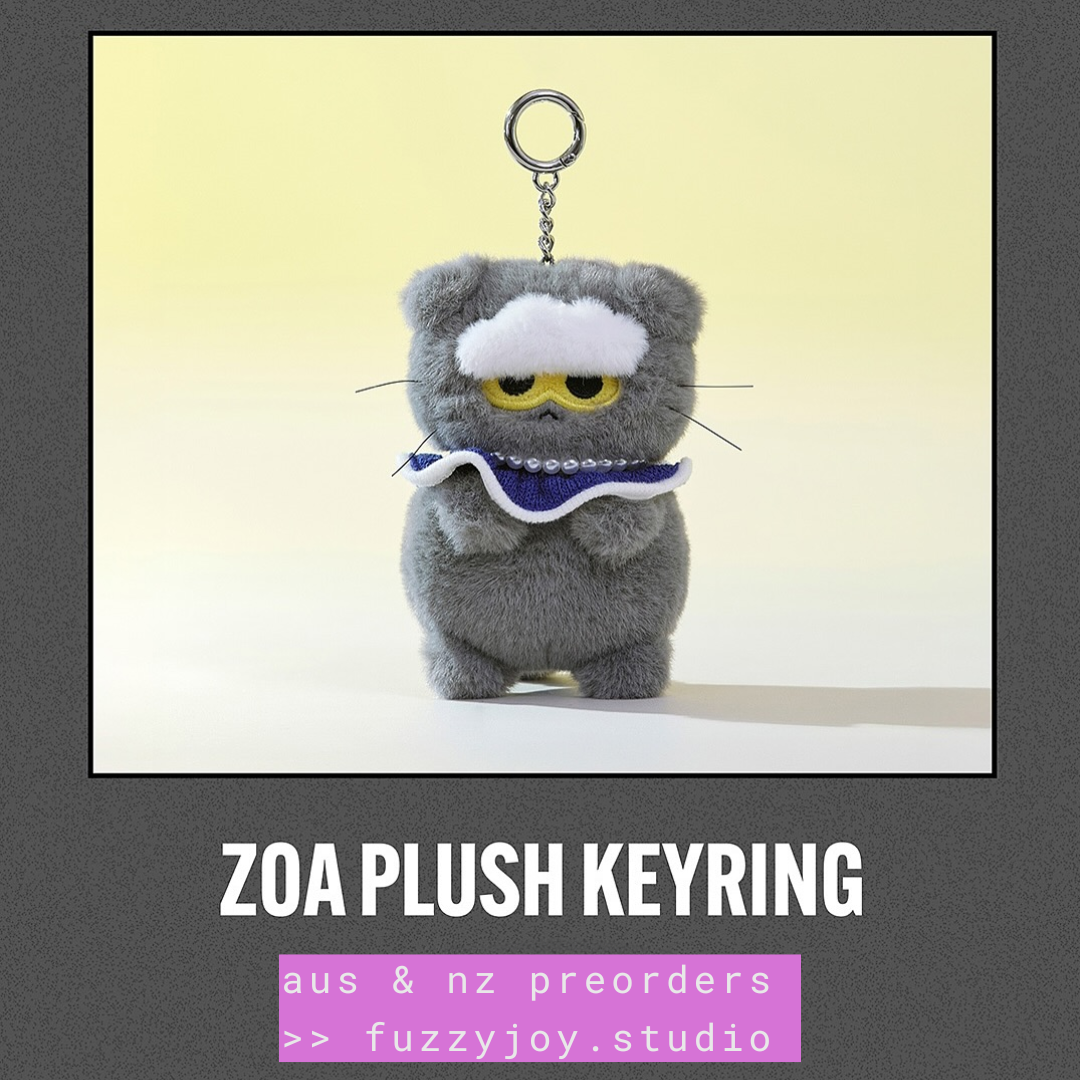LINE FRIENDS ZO&FRIENDS Plush Keyring