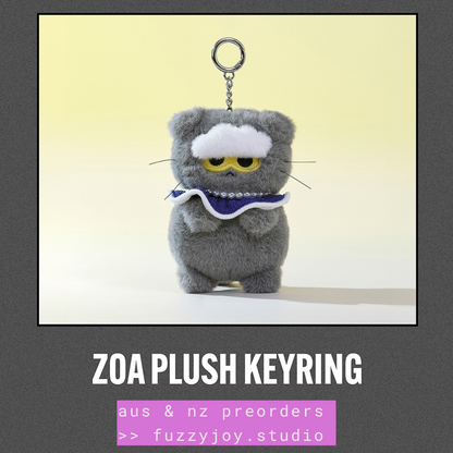 LINE FRIENDS ZO&FRIENDS Plush Keyring