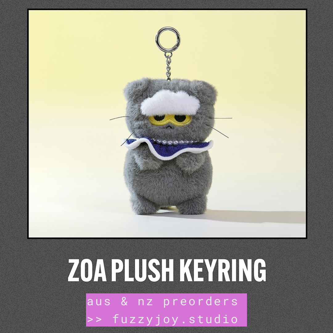 [PREORDER] LINE FRIENDS ZO&FRIENDS Plush Keyring
