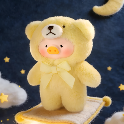 TOYZERO+ LuLu the Piggy Teddy Mini's Whispers of Nature Series Plush Pendant Blind Box