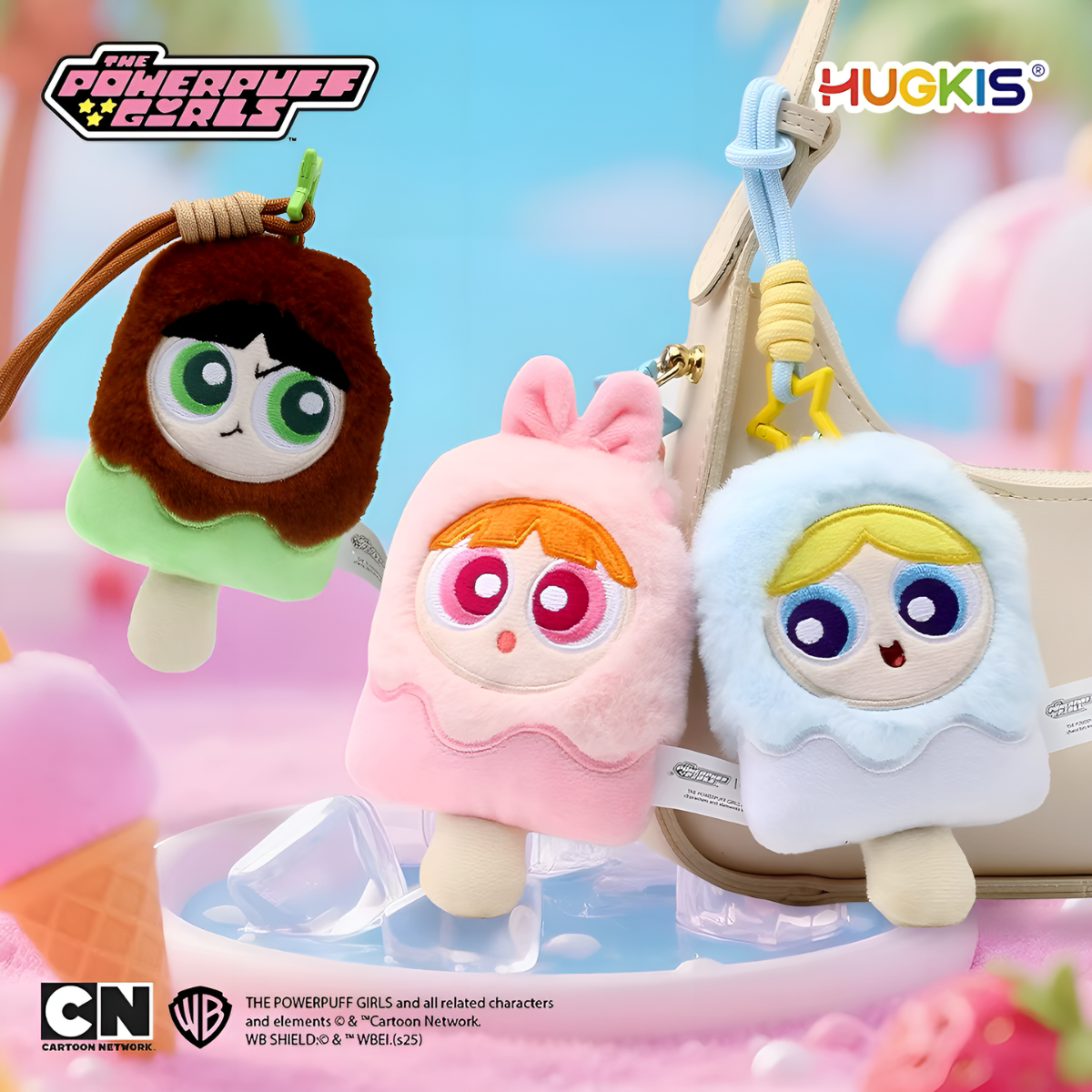 The Powerpuff Girls Ice Pop Series Plush Pendant