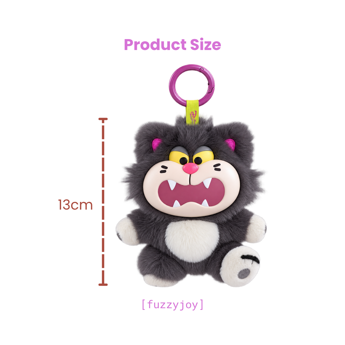 Cats & Dogs Lucifer Little Scheme Series Vinyl Plush Pendant