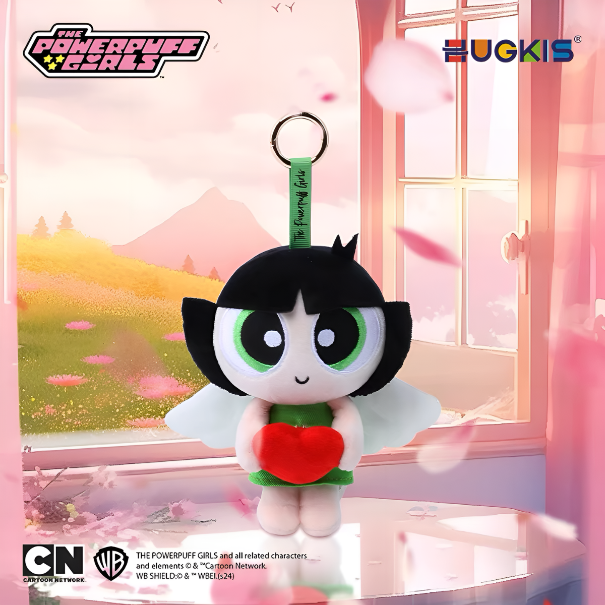 The Powerpuff Girls Valentine Angel Series Plush Pendant
