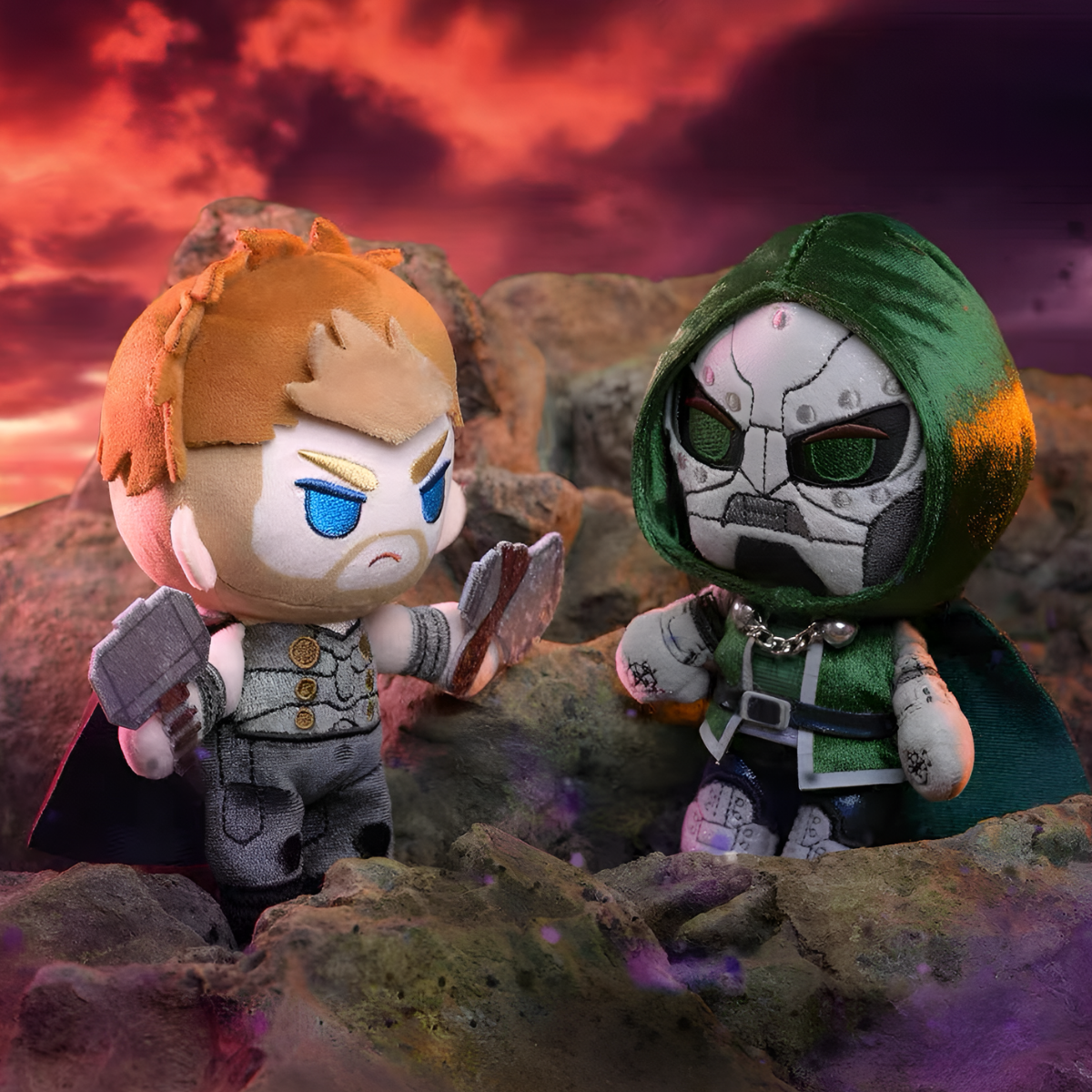 Avengers: Doomsday Cosbi Plush Keychain Collection
