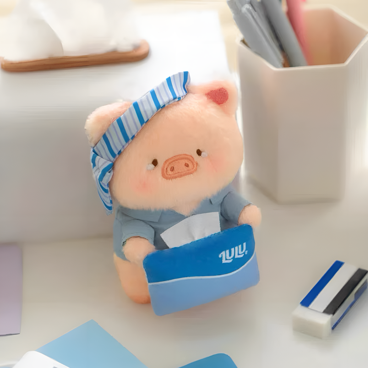 Lulu the Piggy My Workplace Partners Series Plush Figures Blind Box