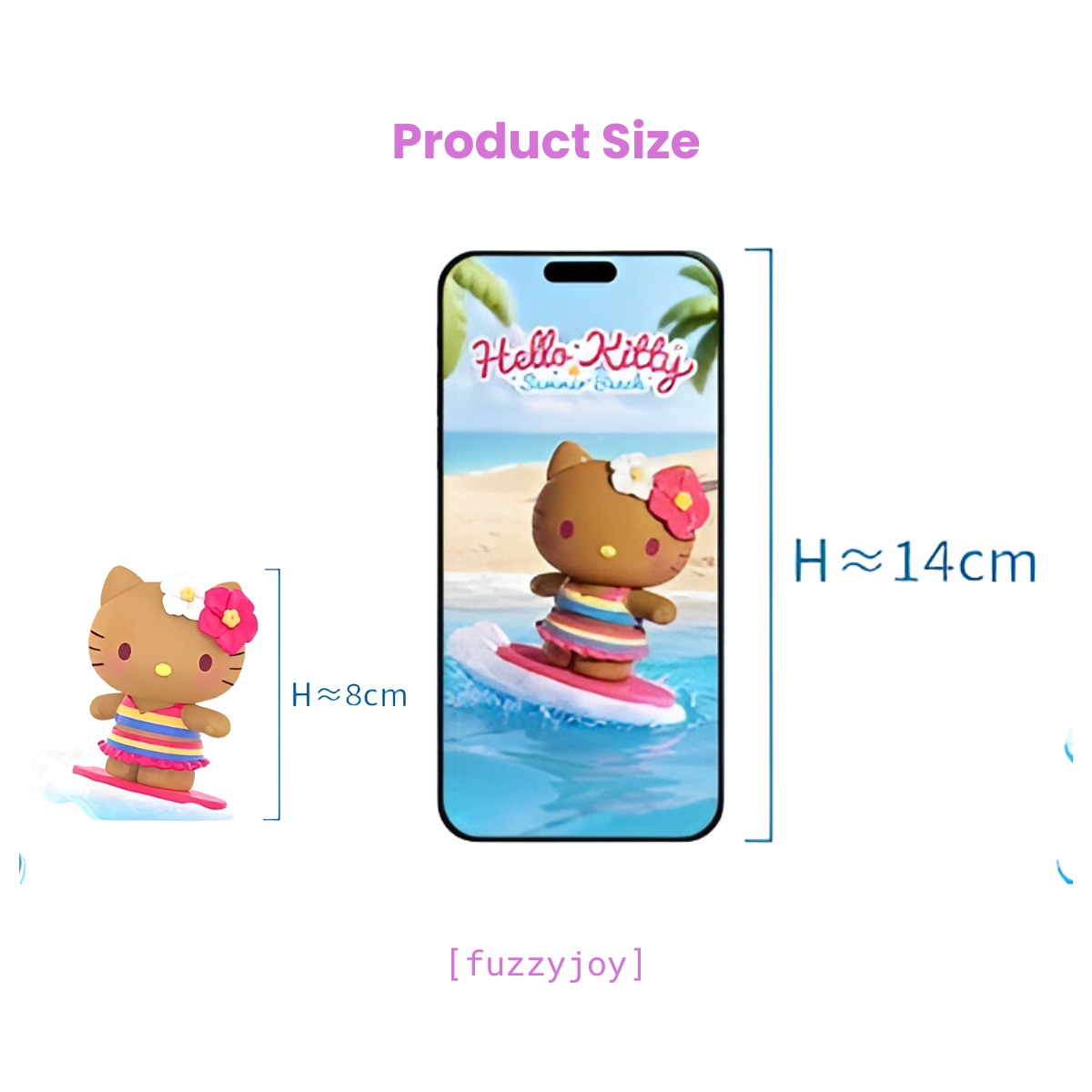 Hello Kitty Summer Beach Series Figures Blind Box