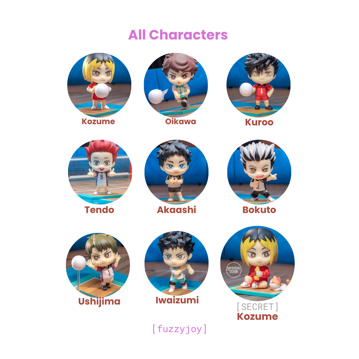 Haikyuu Cosbi Collection Series 2