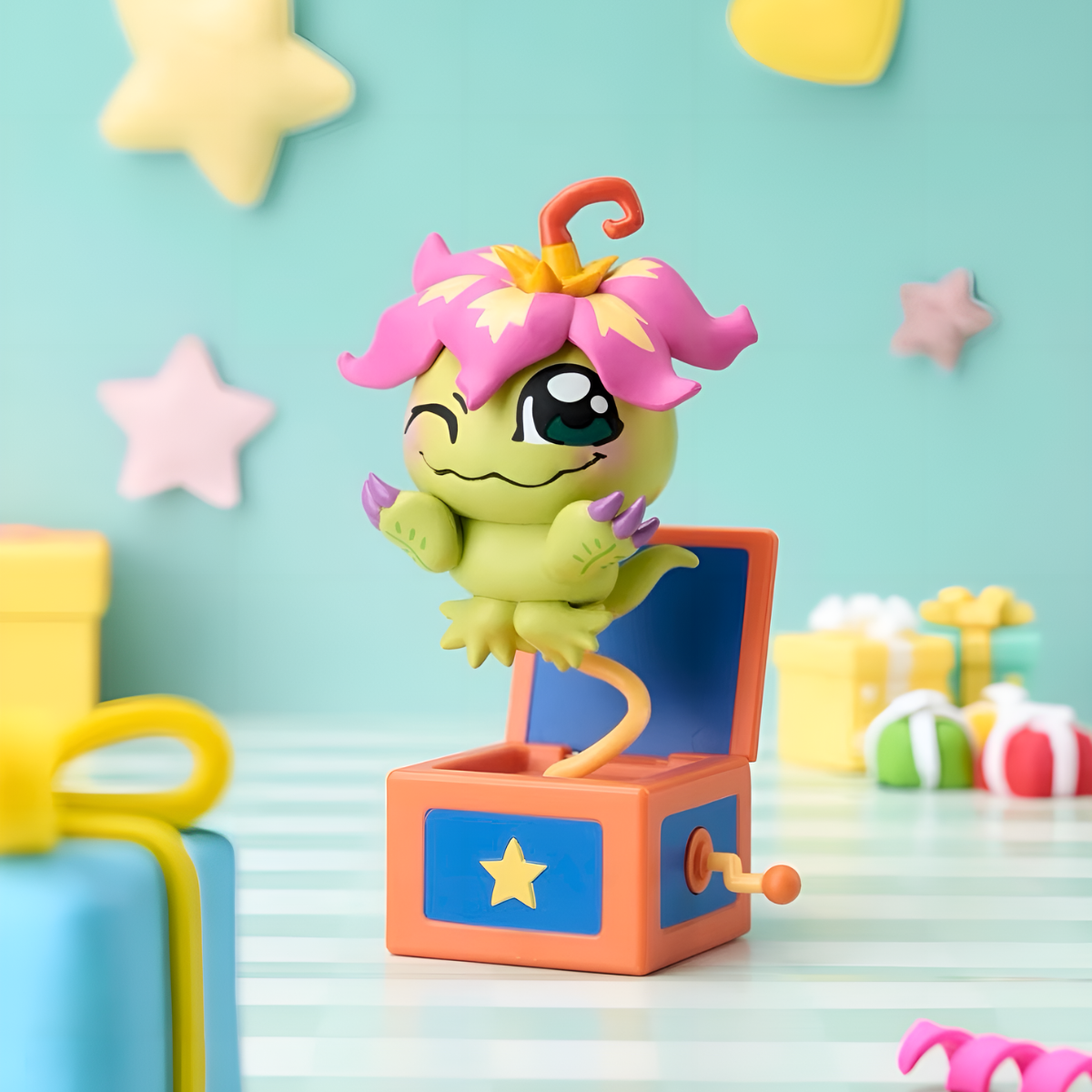 BN Figure Q - Digimon Adventure x Bukubu Okawa Series Figures Blind Box