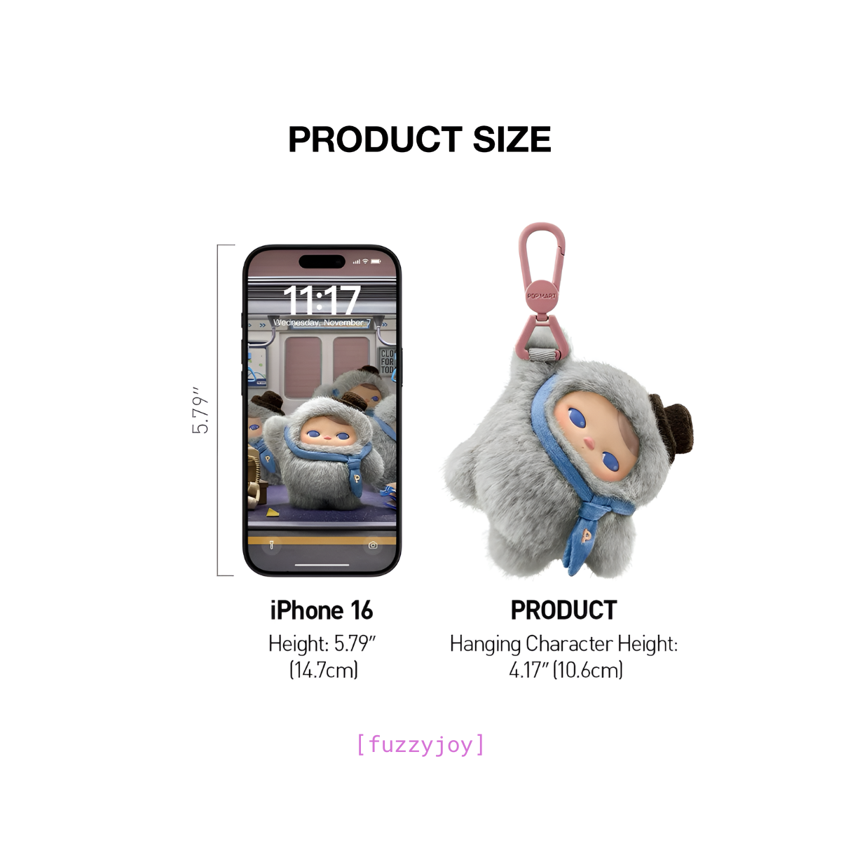 PUCKY Closed for Today Series - Vinyl Plush Pendant Blind Box