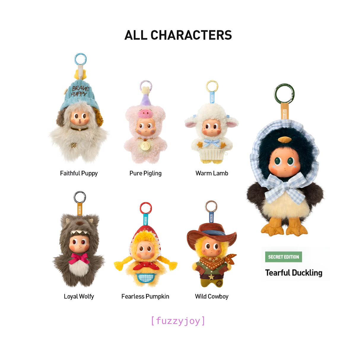 Twinkle Twinkle Farm Tales Series - Vinyl Plush Pendant Blind Box