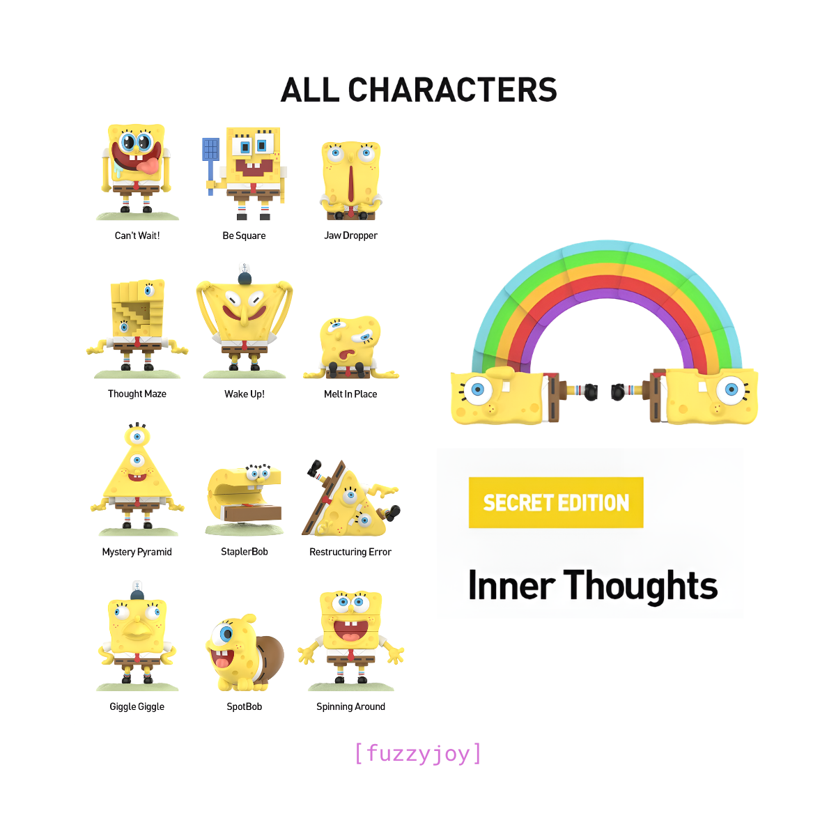 SpongeBob "That Doesn't Make Sense" Series Figures
