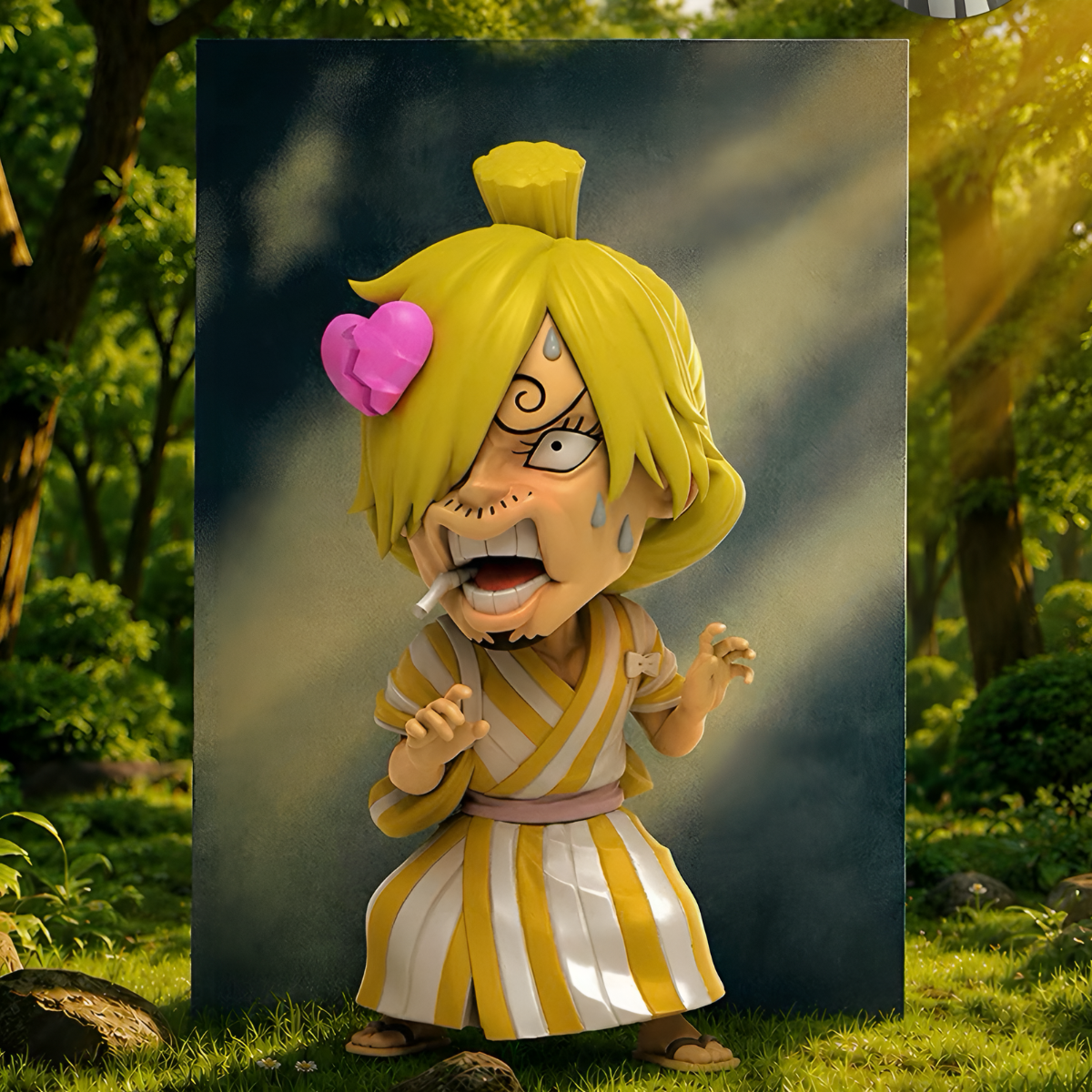 ONE PIECE - Whackoos Silly Face Series Figures Blind Box