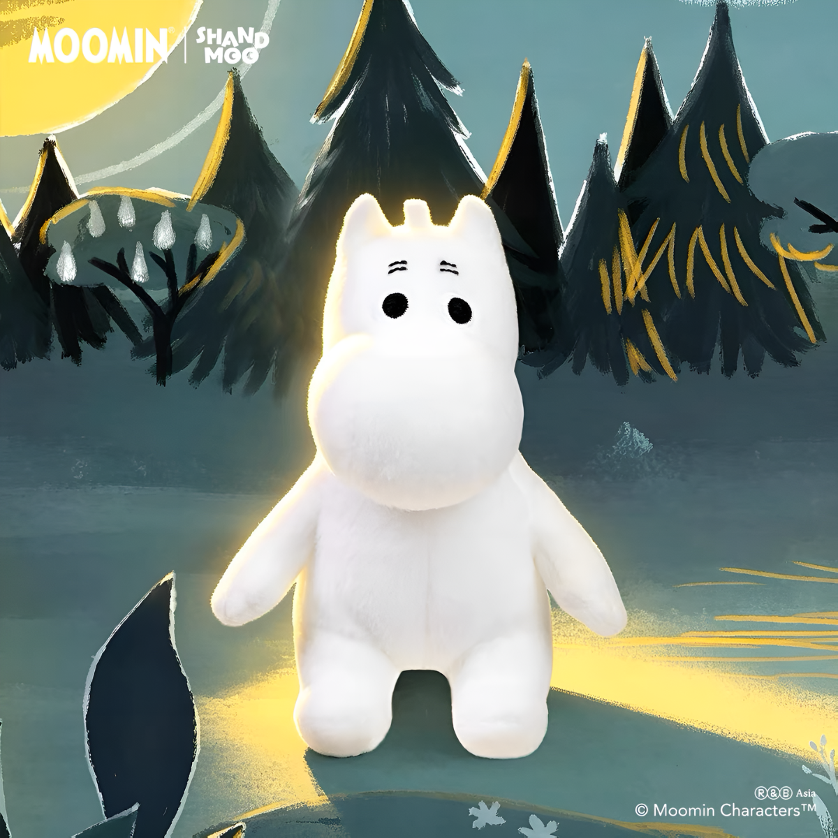 Moomin Characters Moomintroll Series Plush Pendant Blind Box