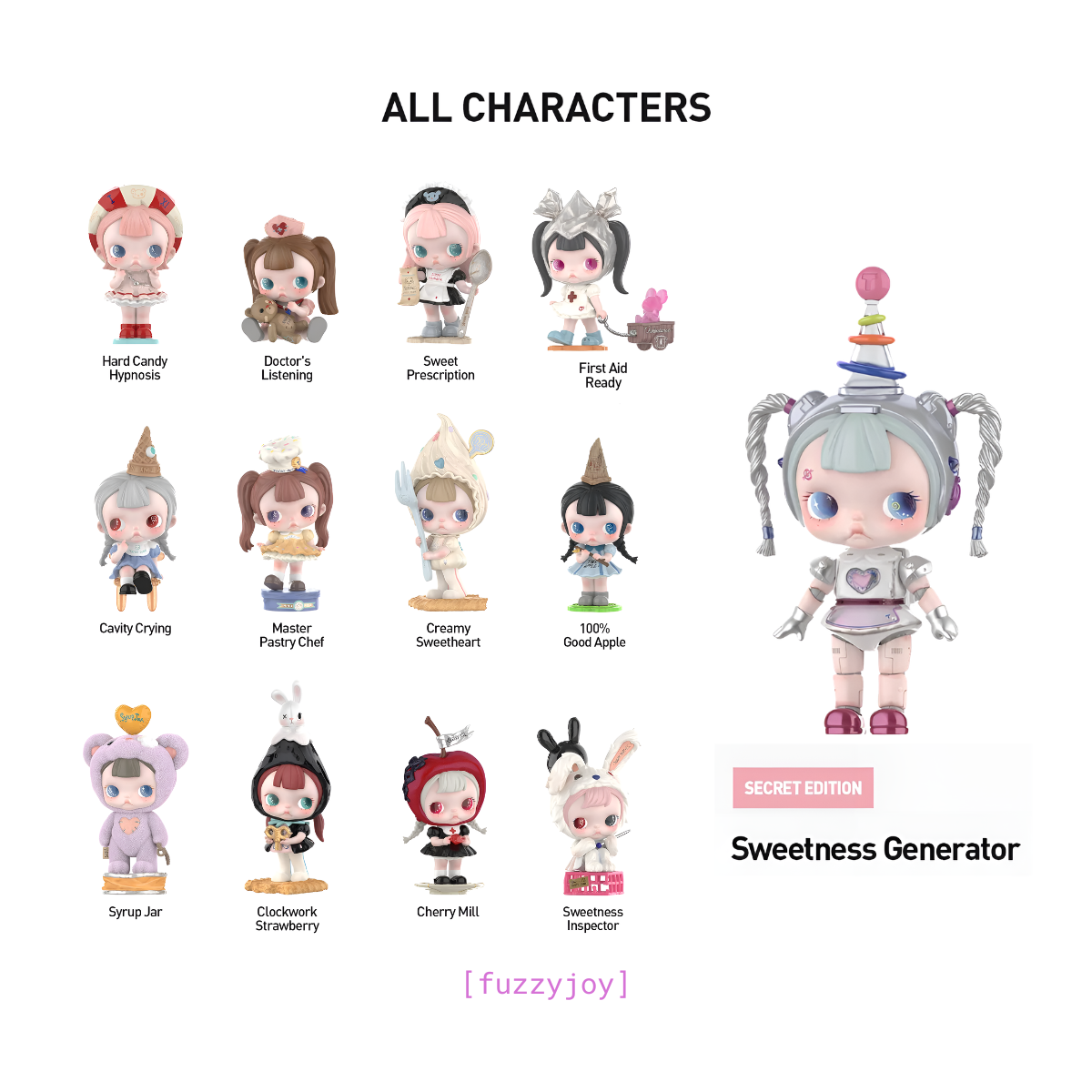 TinyTiny - Act I: Sugar Therapy Room Series Figures