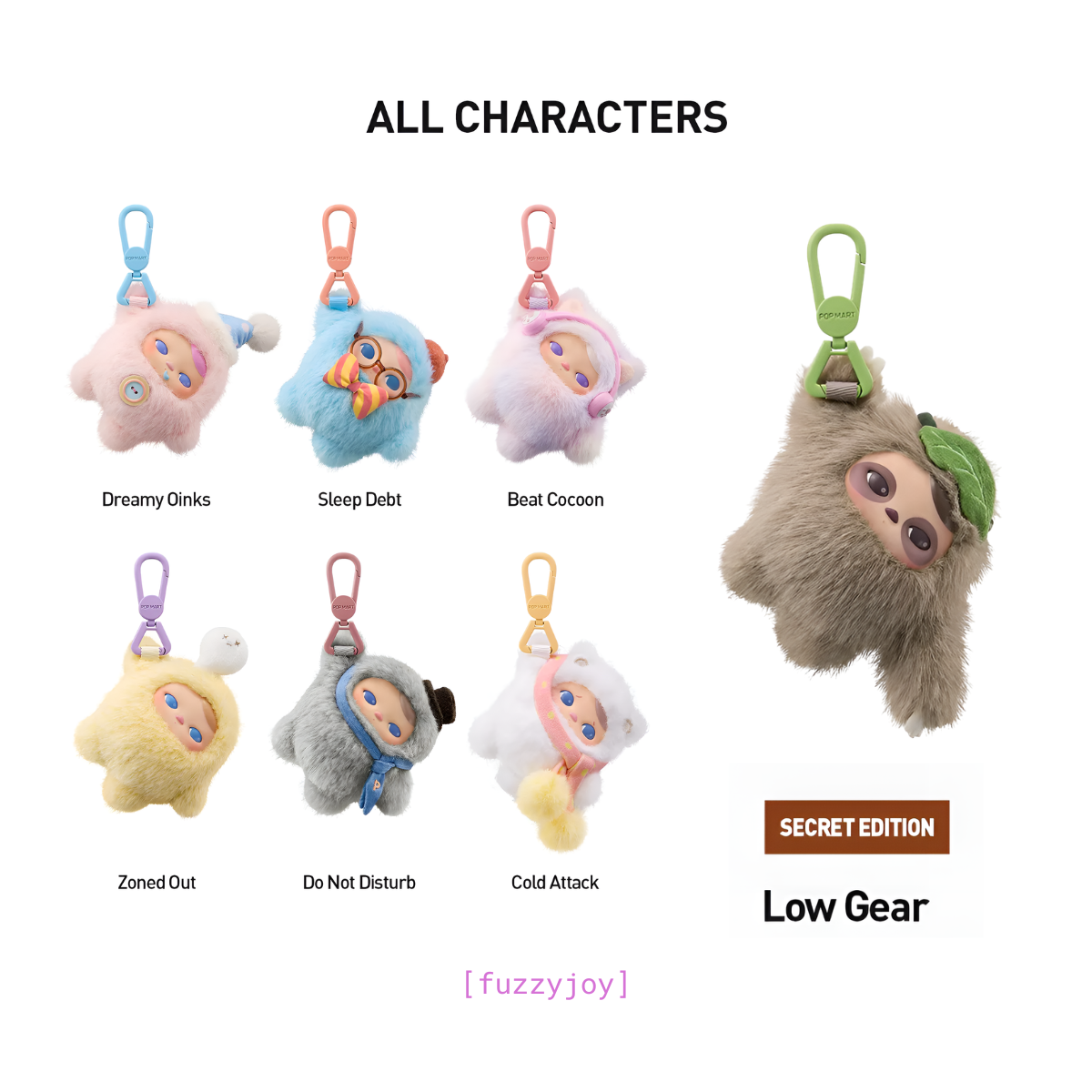 PUCKY Closed for Today Series - Vinyl Plush Pendant Blind Box