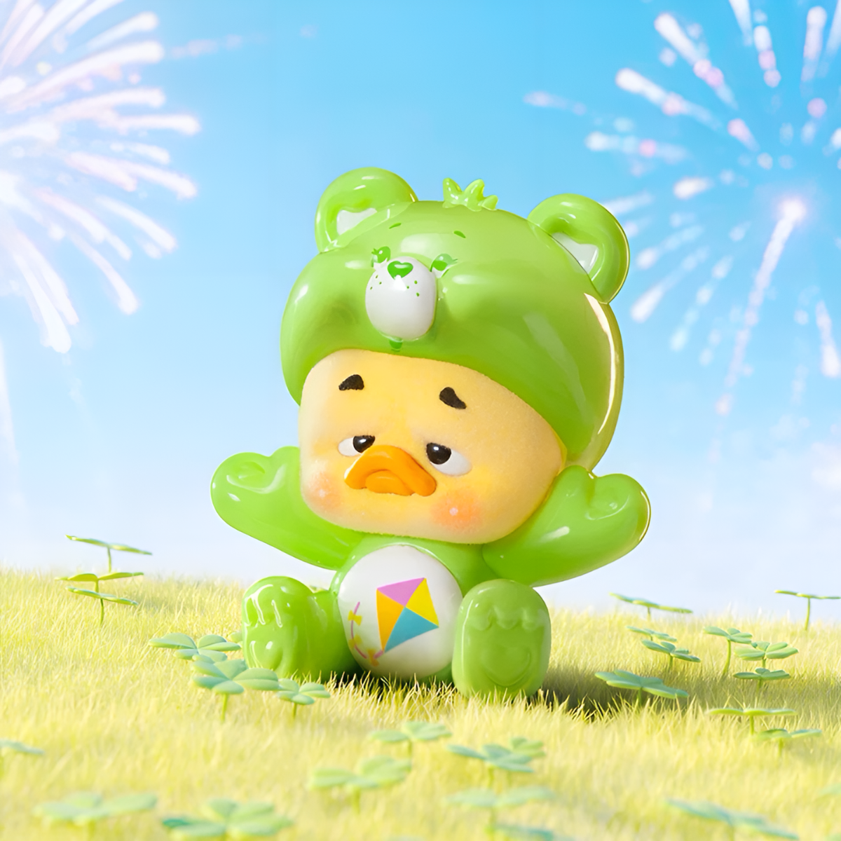 Care Bears x Upset Duck Secret Wish Duck Series Figures Blind Box