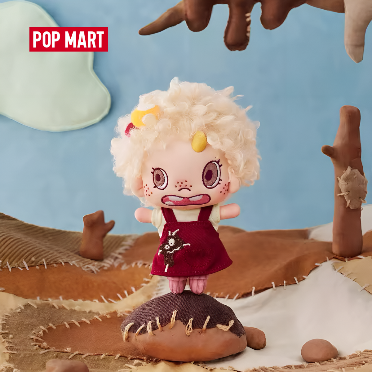 POLAR Smudge Puff Series - Plush Pendant