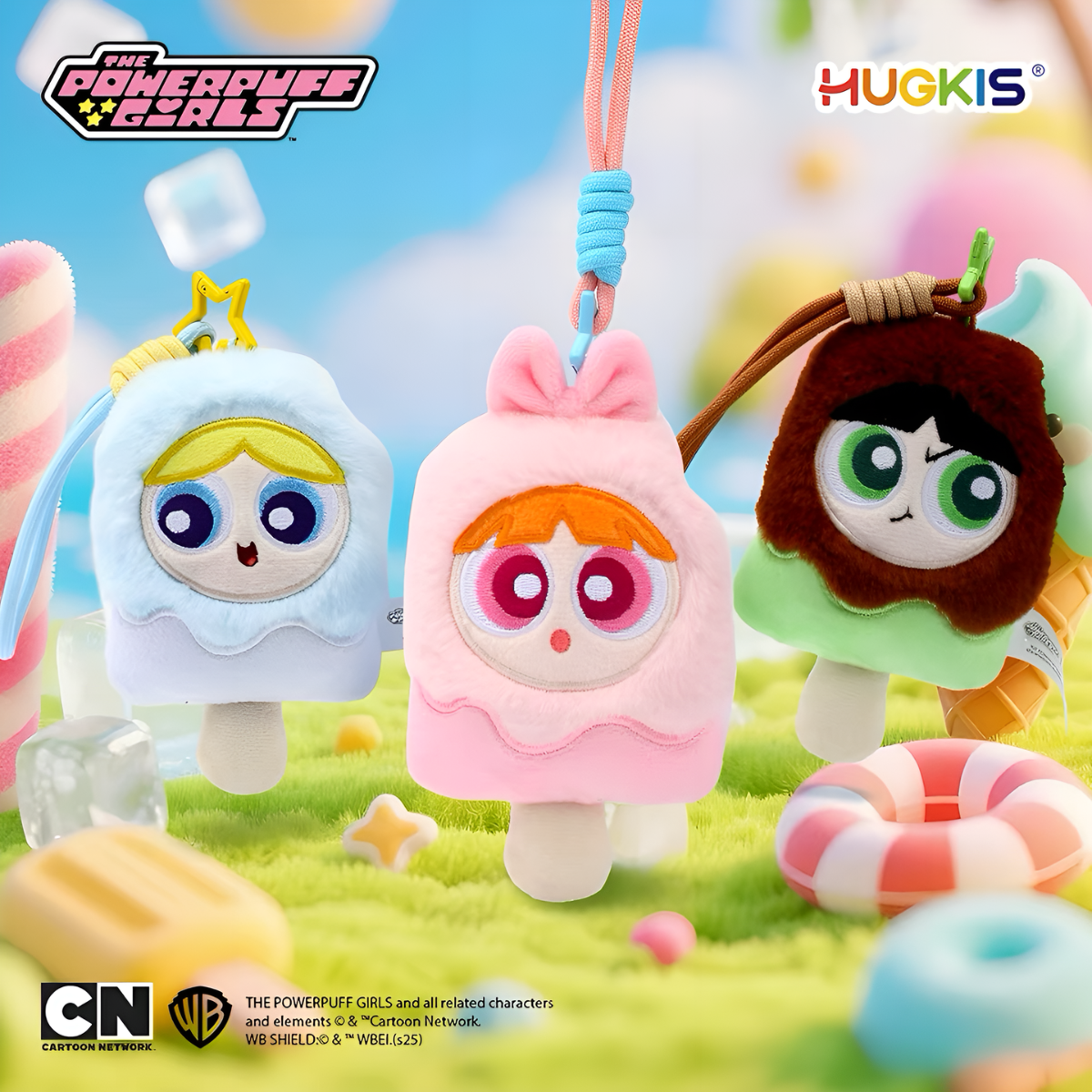 The Powerpuff Girls Ice Pop Series Plush Pendant