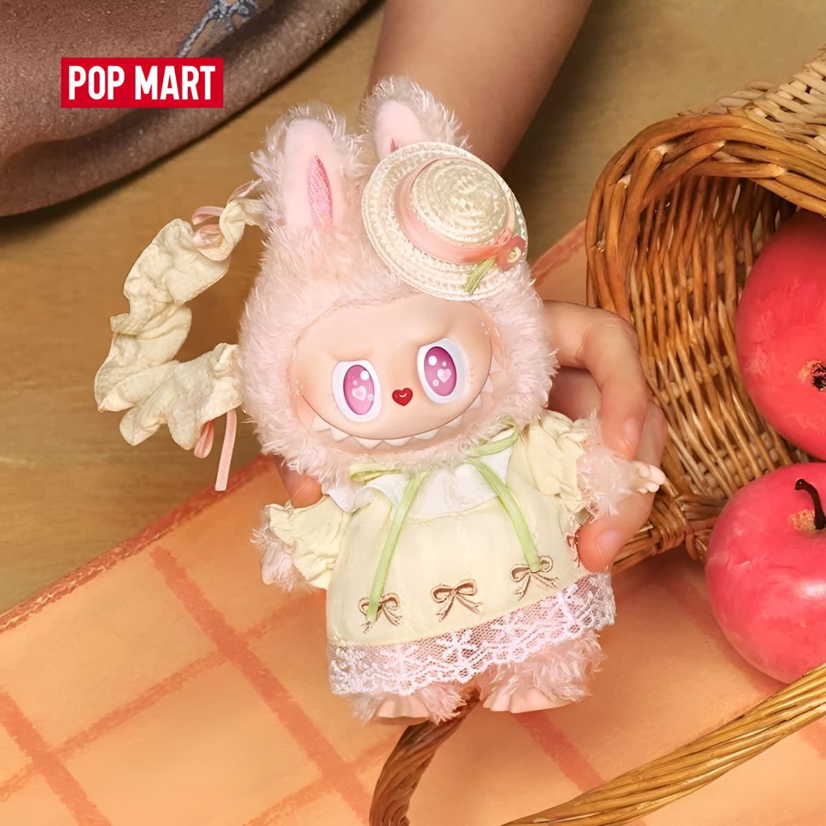 THE MONSTERS Finding Labubu Series Mokoko Vinyl Plush Pendant