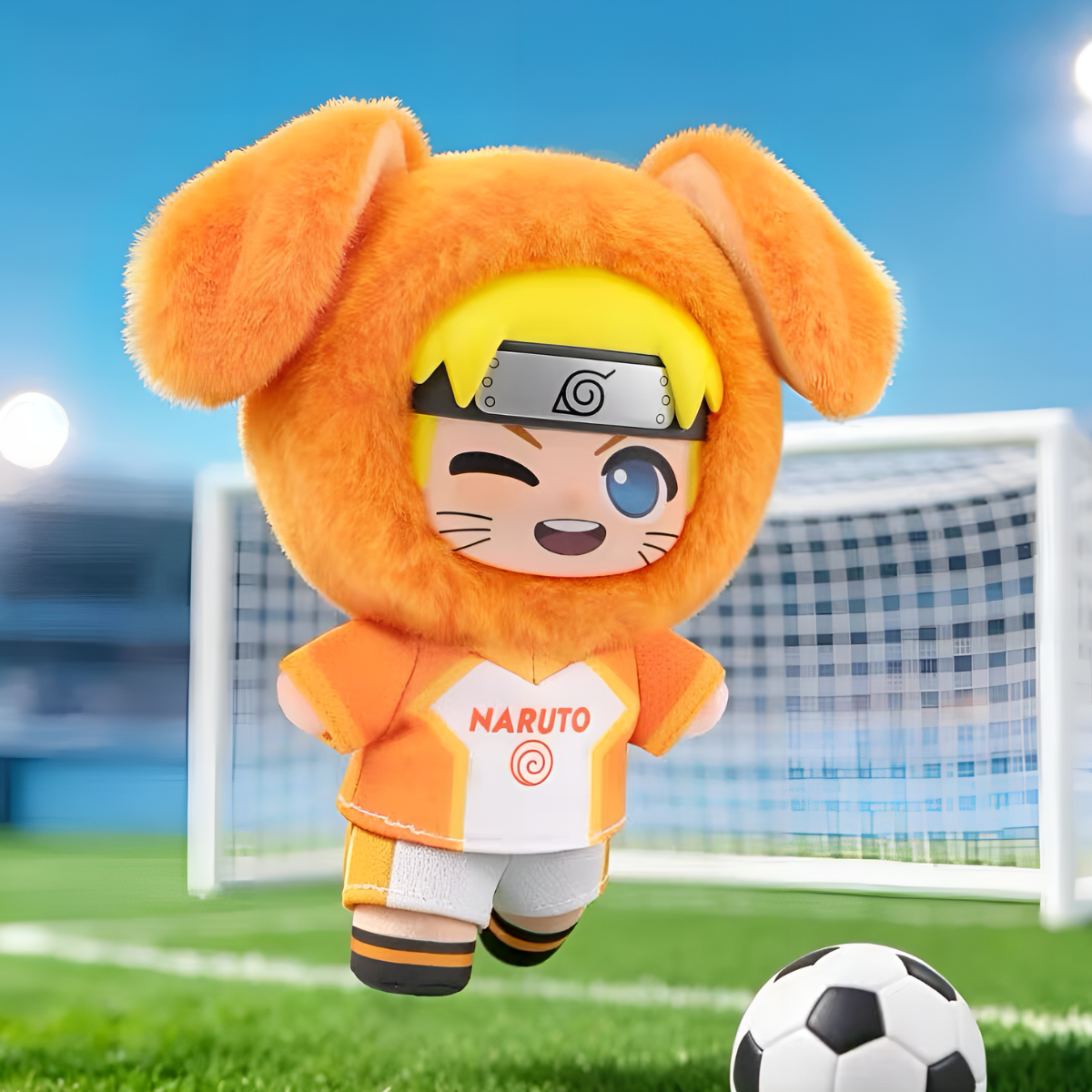Naruto Shippuden Football Showdown Plush Keychain Blind Box