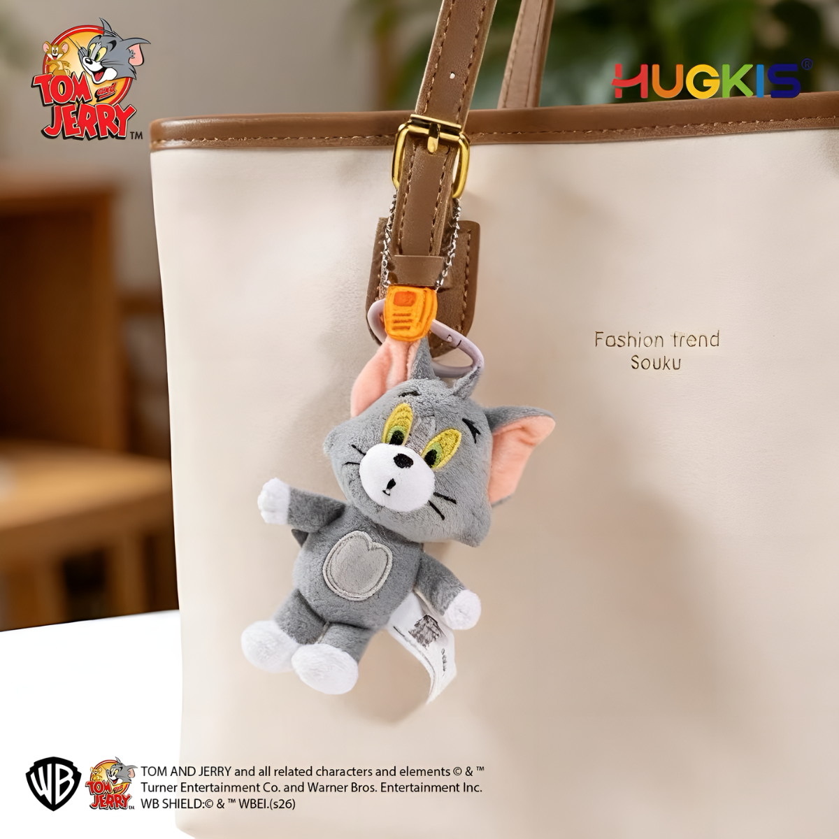Tom and Jerry Hang up Series Plush Charm