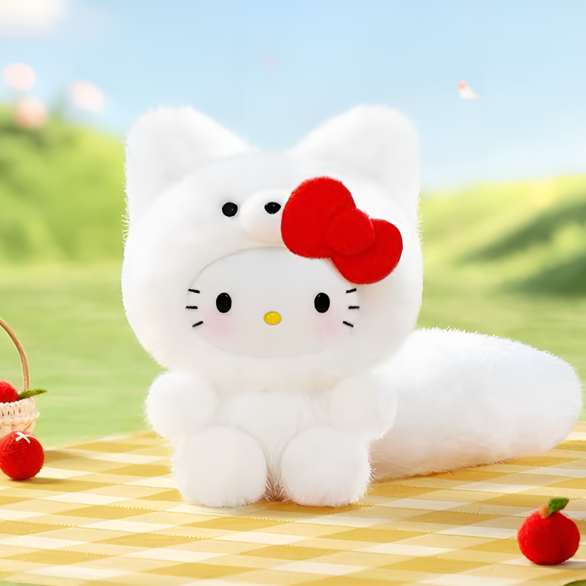 Hello Kitty Healing Forest Series Plush Pendant Blind Box