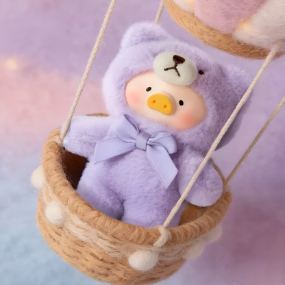 TOYZERO+ LuLu the Piggy Teddy Mini's Whispers of Nature Series Plush Pendant Blind Box