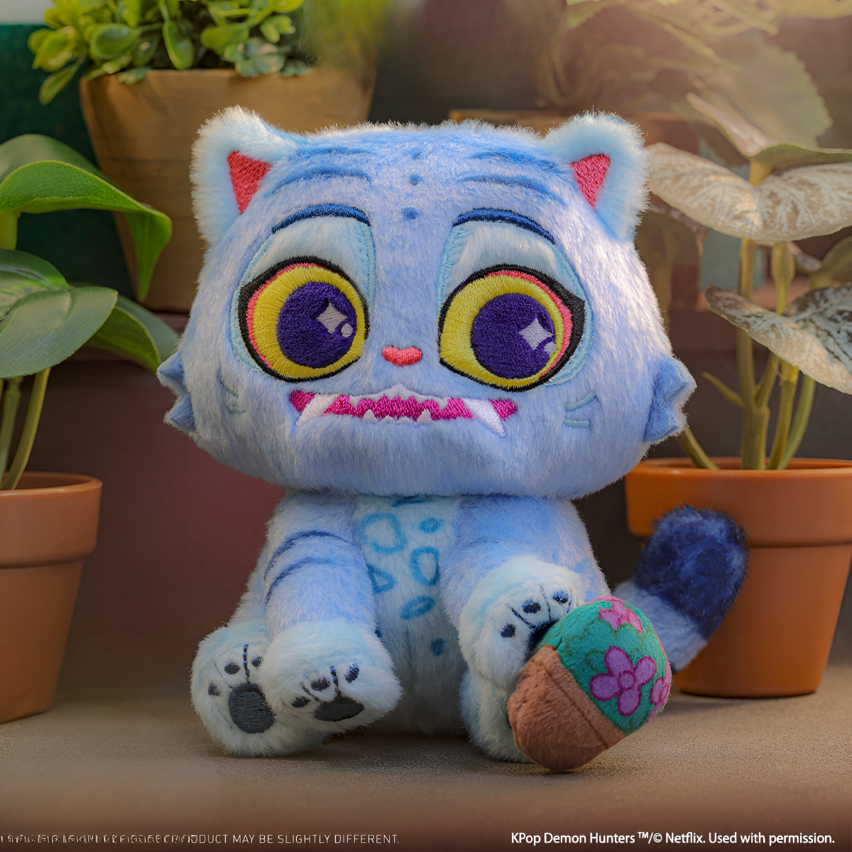 Kpop Demon Hunters Derpy Cosbi Plush Keychain Collection