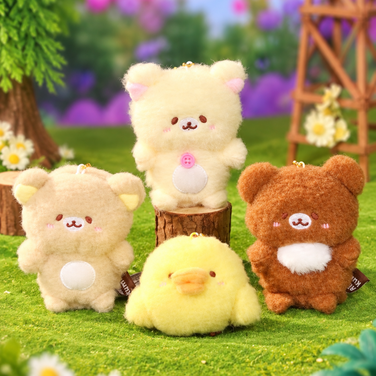 San-X Rilakkuma Original Honyagurumi Series Plush Pendant Blind Box