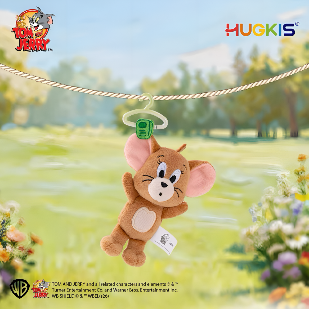 Tom and Jerry Hang up Series Plush Charm