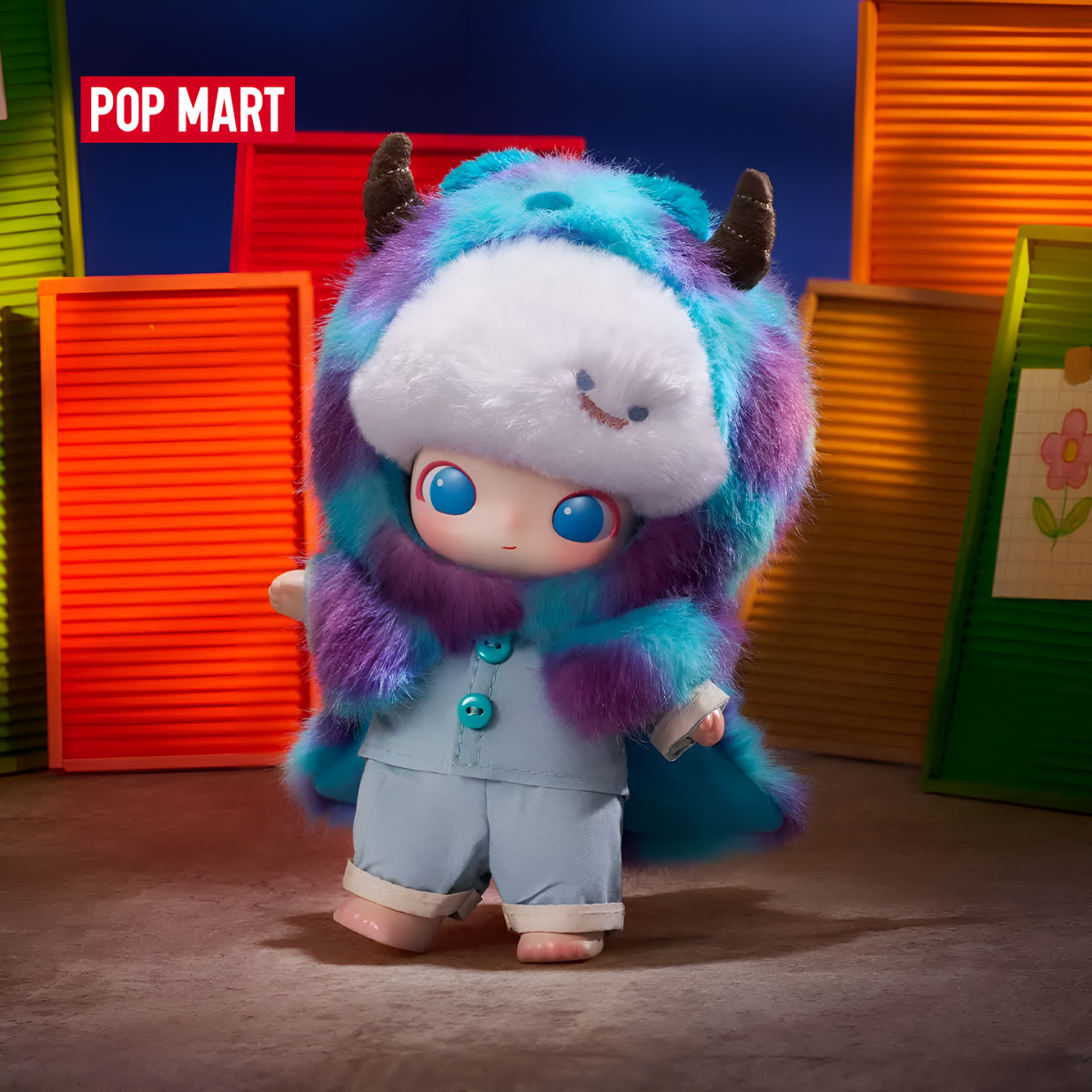DIMOO WORLD × PIXAR Series - Vinyl Plush Pendant Blind Box