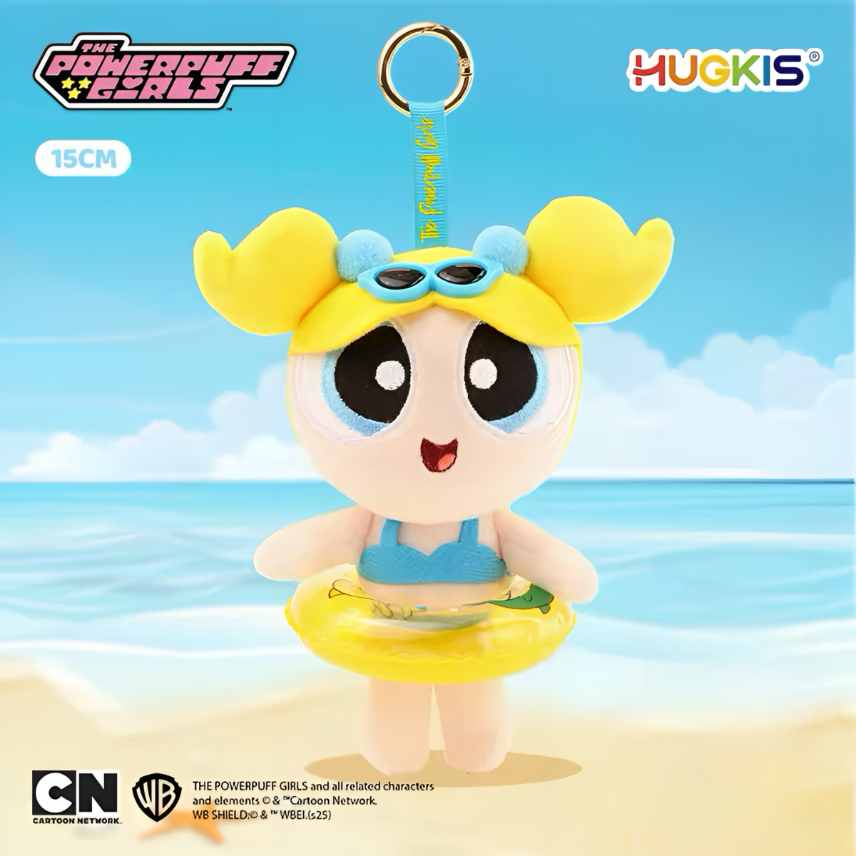 The Powerpuff Girls Summer Party Series Plush Pendant