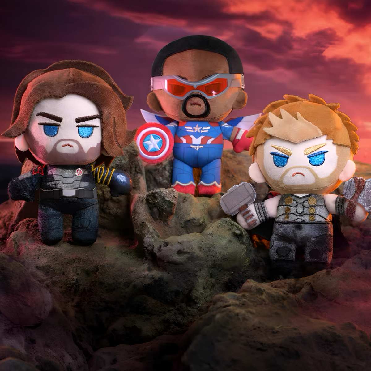 Avengers: Doomsday Cosbi Plush Keychain Collection